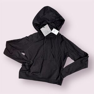 BAM BY BETSY & ADAM Relaxed Fit Long Sleeve Pullover Hoodie Top NWT